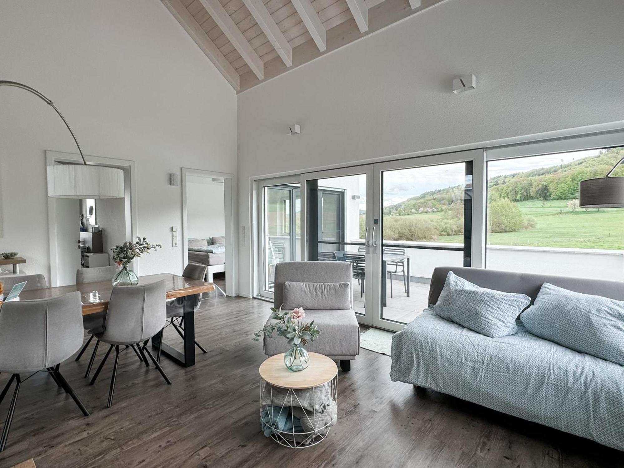 Wunderschoene Helle Wohnung Mit Grosser Dachterrasse Gottmadingen Exterior photo